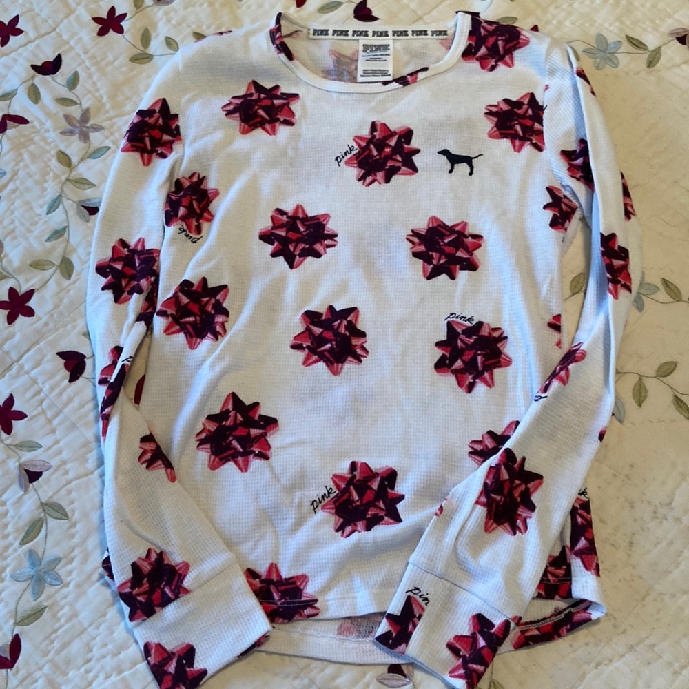 PINK pajama top